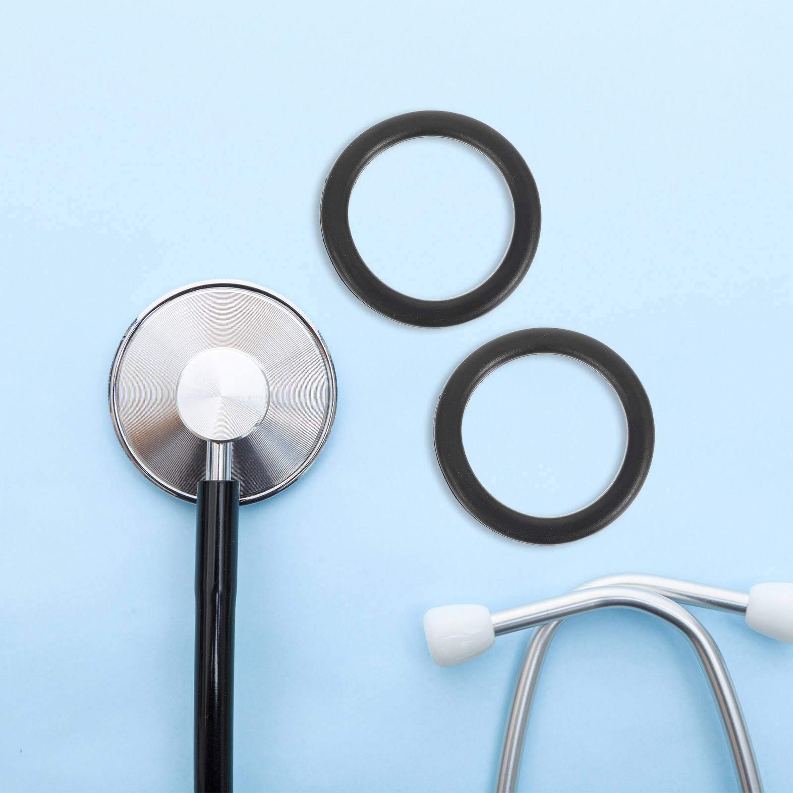 Stethoscope - 10 unidades de anel de retenção