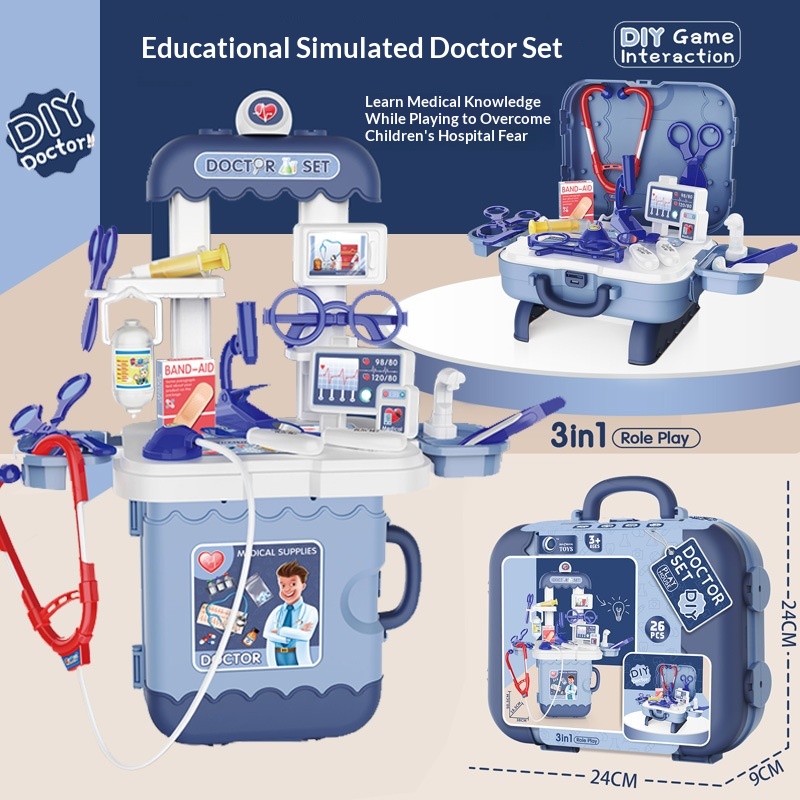 Stethoscope - Conjunto de Brinquedos de Médico 3