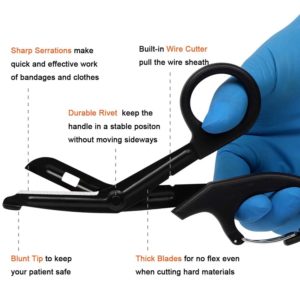 Medical Scissors - Tesoura de Primeiros Socorros de Emergência