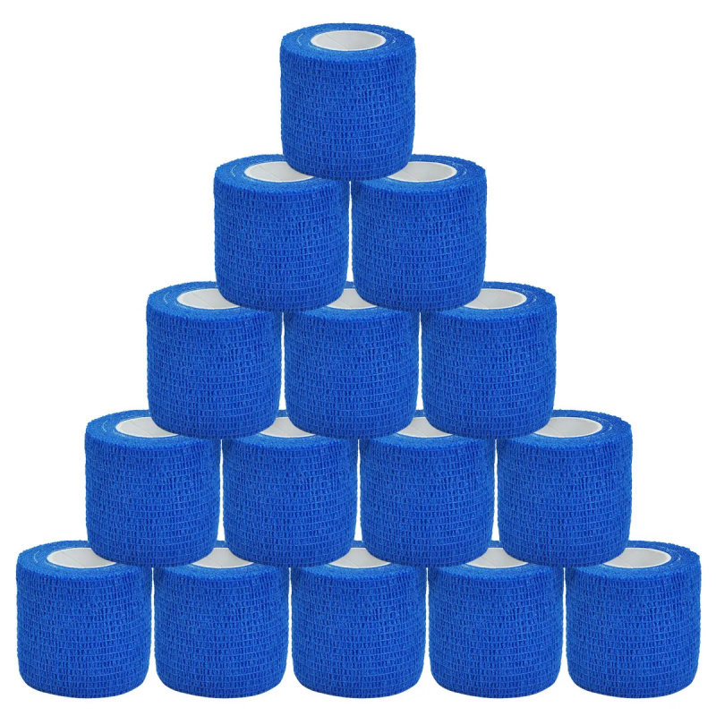 1/15 pçs 4.8m azul esportes au - Medical Tape avaliação e preço