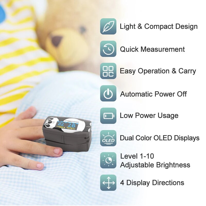 ChoiceMMed Oxímetro de pulso d - Pulse Oximeter avaliação e preço