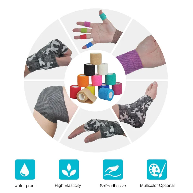 Bandagem médica de gaze branca - Medical Tape avaliação e preço